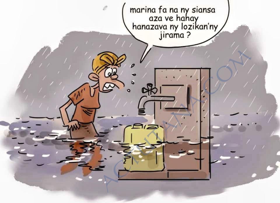 Quand est-ce que vous aurez de l'eau normalement ?