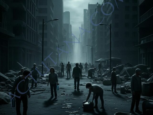 une ville sans eau ni électricité...