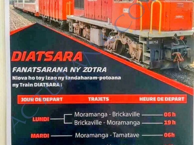 Antananarivo-Tamatave : kely sisa, kely sisa ?