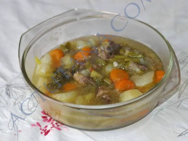 Une bonne soupe légumes